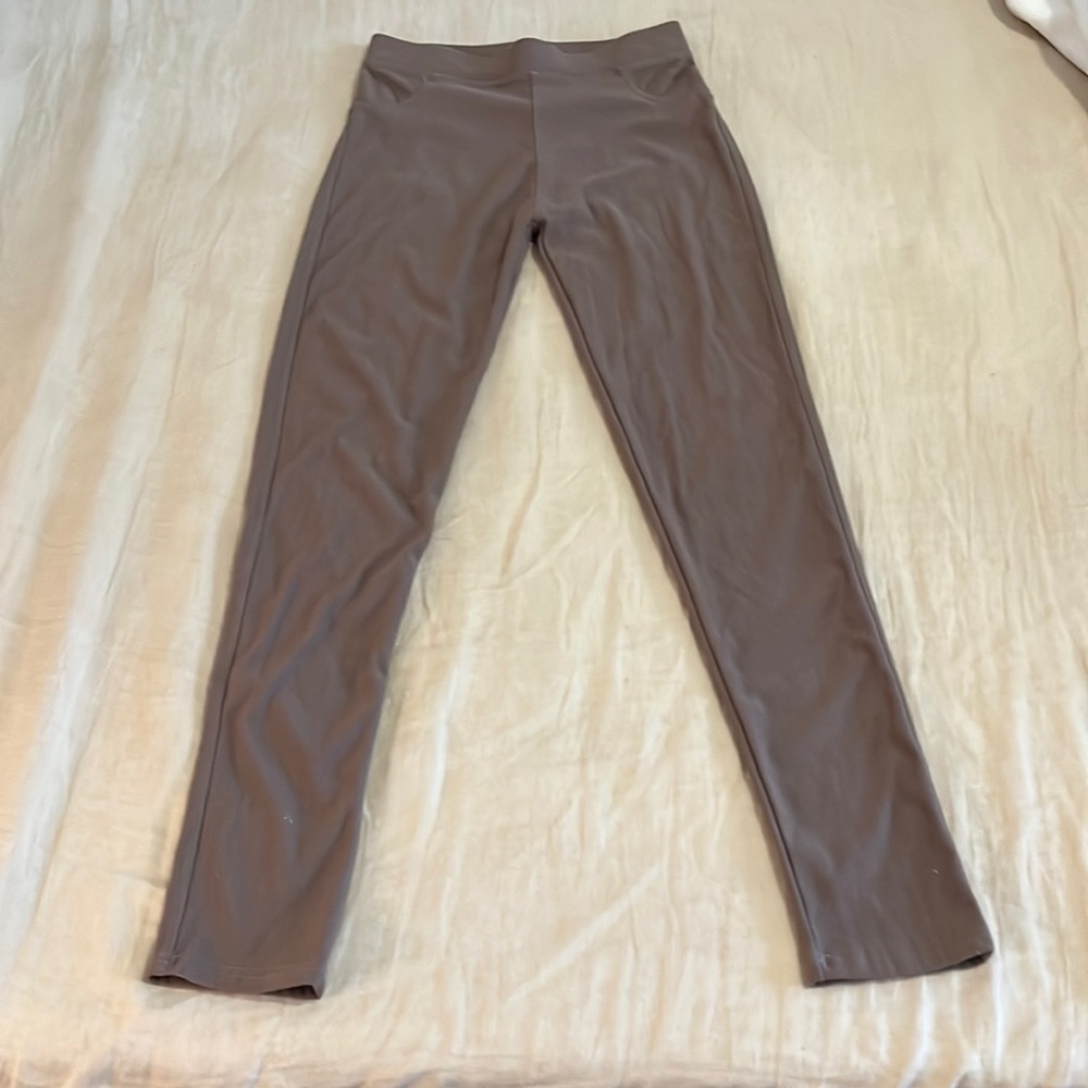 Brown jeggings. Italian. Very high quality. One size.